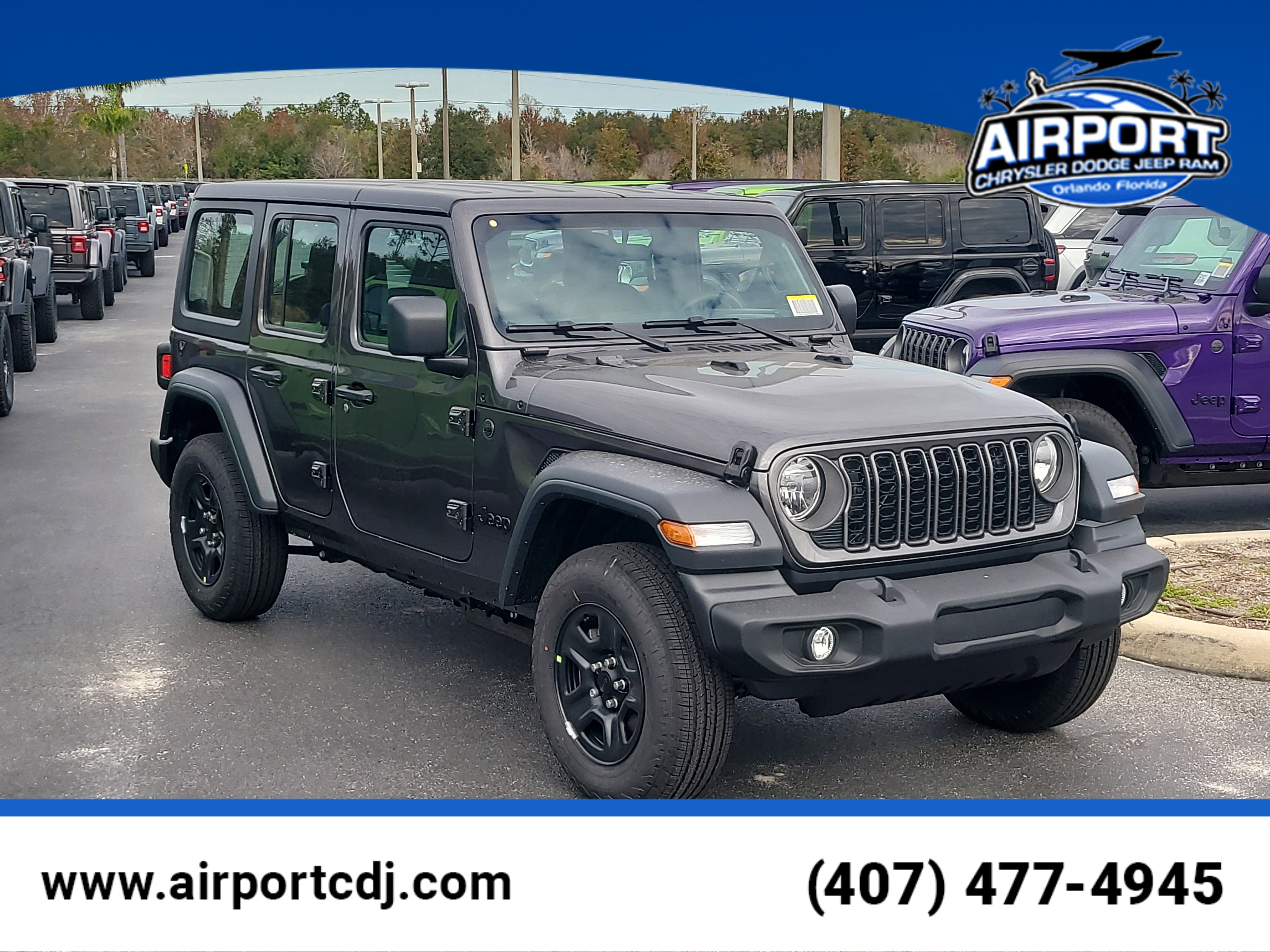 New 2026 Jeep Wrangler Sport image 1