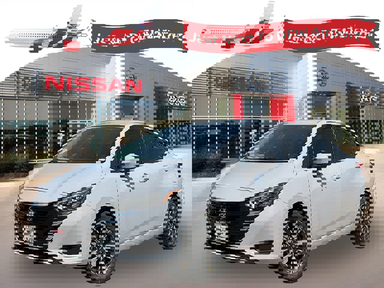 New 2025 Nissan Versa SV w/ Trunk Package image 1