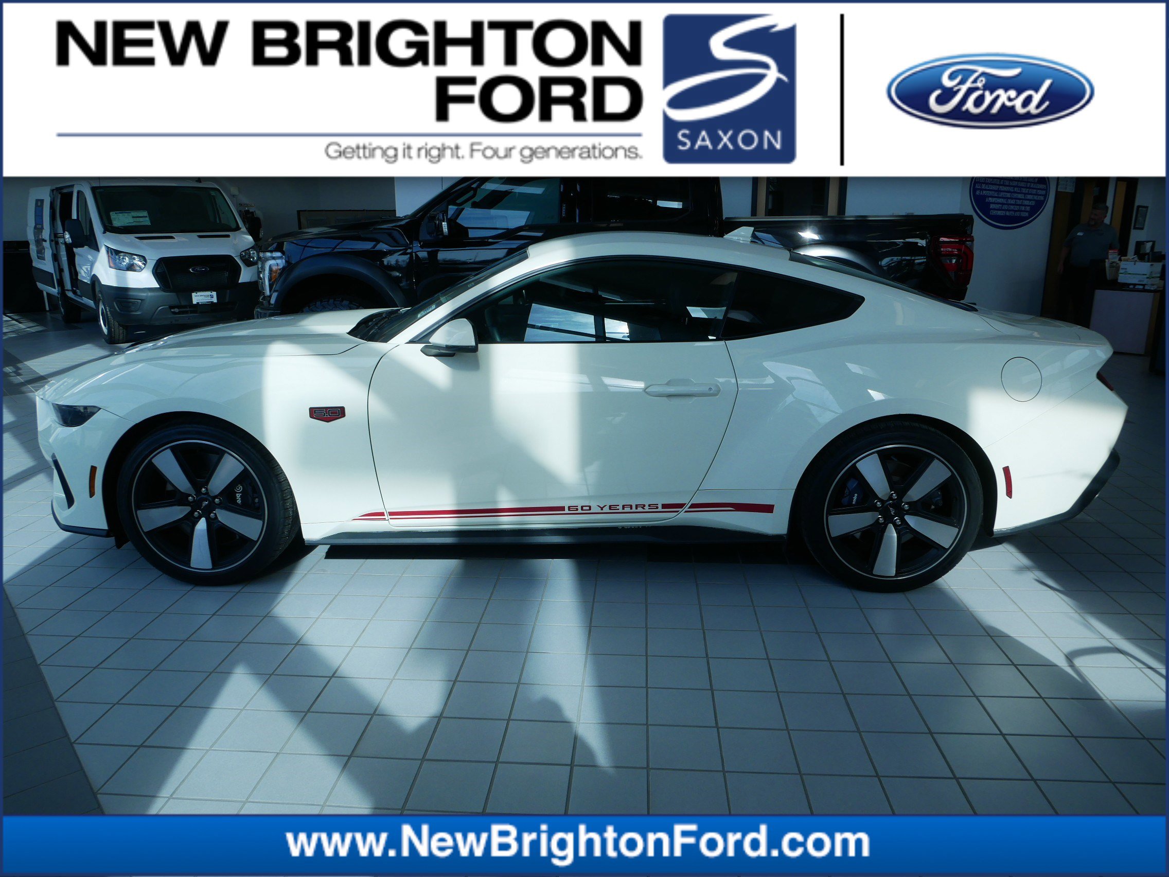 Certified 2025 Ford Mustang GT Premium w/ 60th Anniversary Package