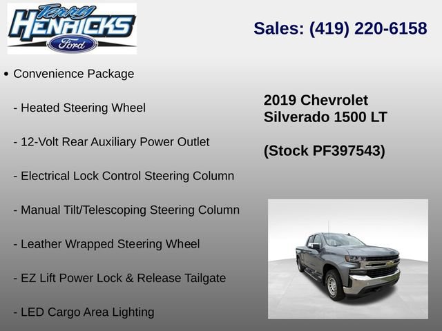 Used 2019 Chevrolet Silverado 1500 LT w/ Convenience Package AWD/4WD image 23