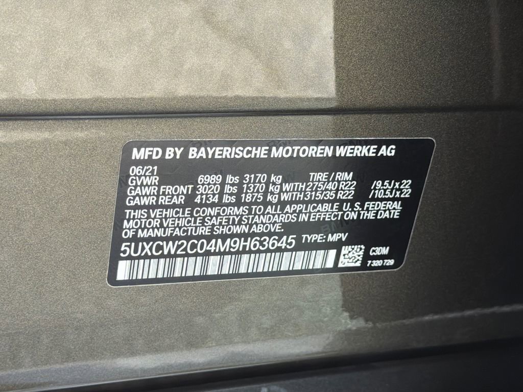 Used 2021 BMW X7 xDrive40i w/ Premium Package 2 AWD/4WD image 35