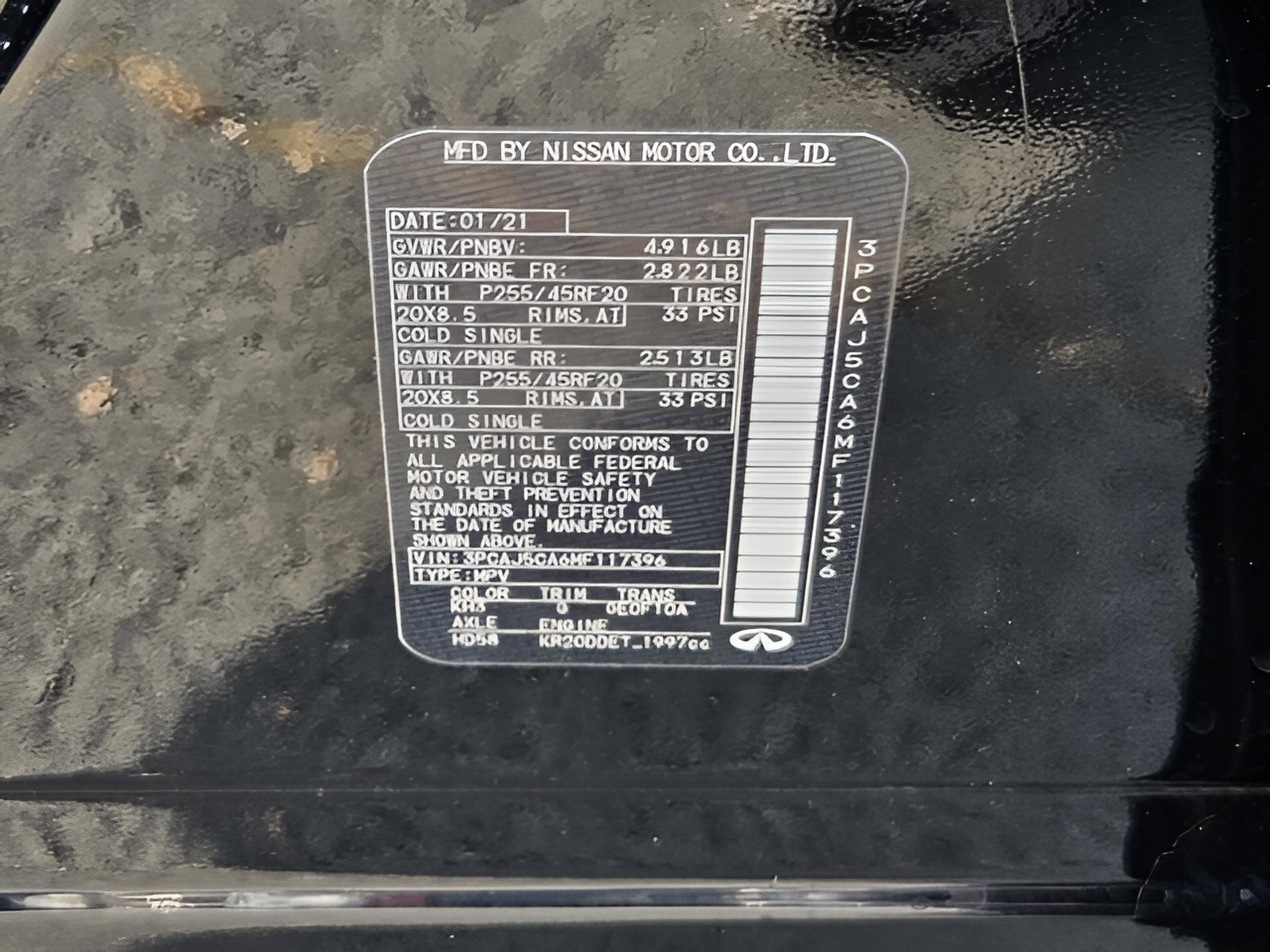 Used 2021 INFINITI QX50 Sensory FWD image 30
