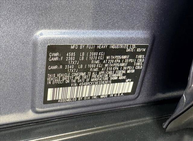 Used 2014 Subaru Outback 2.5i Limited w/ Popular Package #1B AWD/4WD image 21