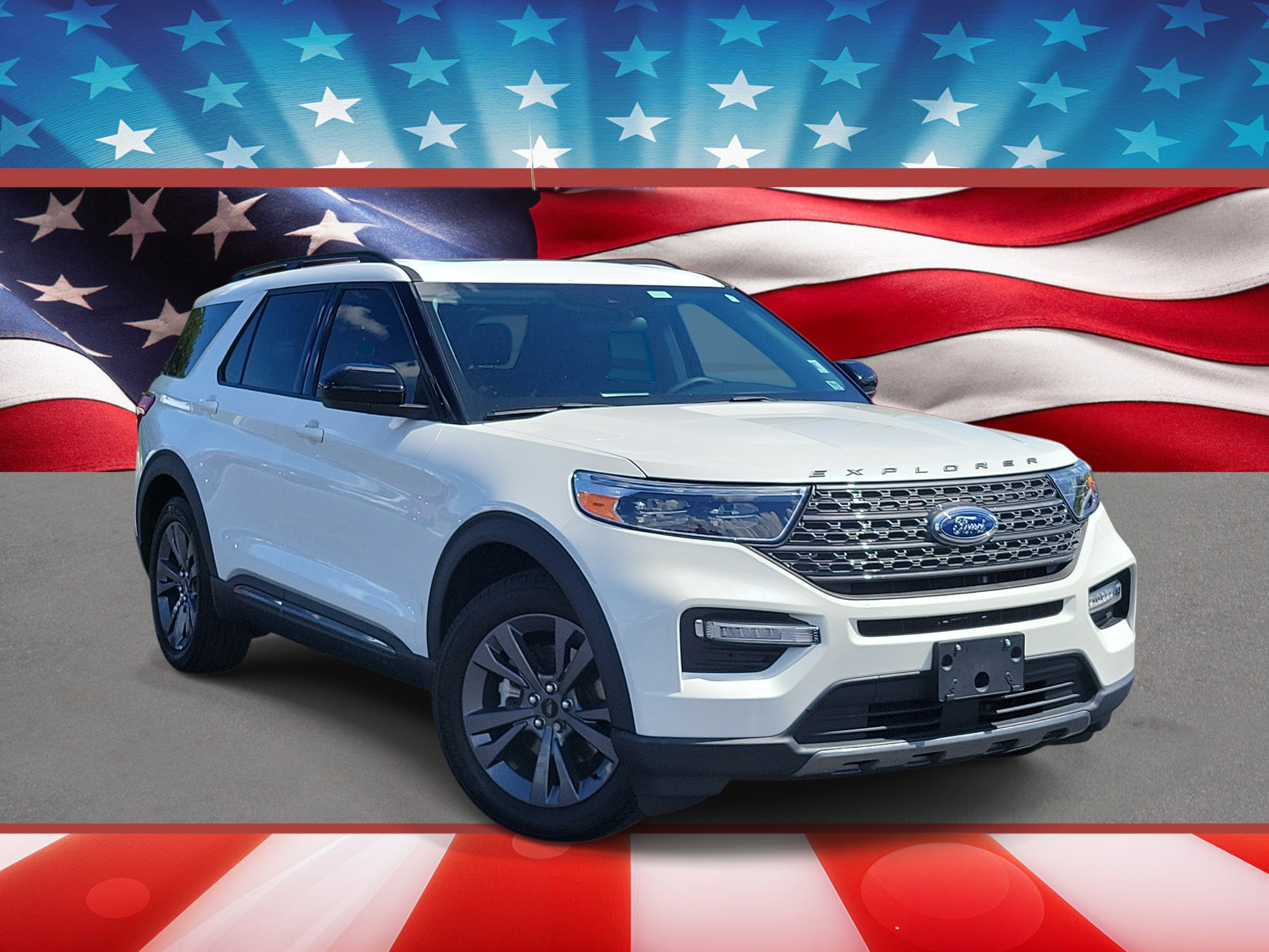 Certified 2024 Ford Explorer XLT w/ Equipment Group 202A RWD image 1