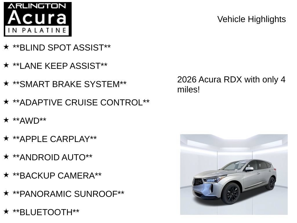 New 2026 Acura RDX SH-AWD image 7