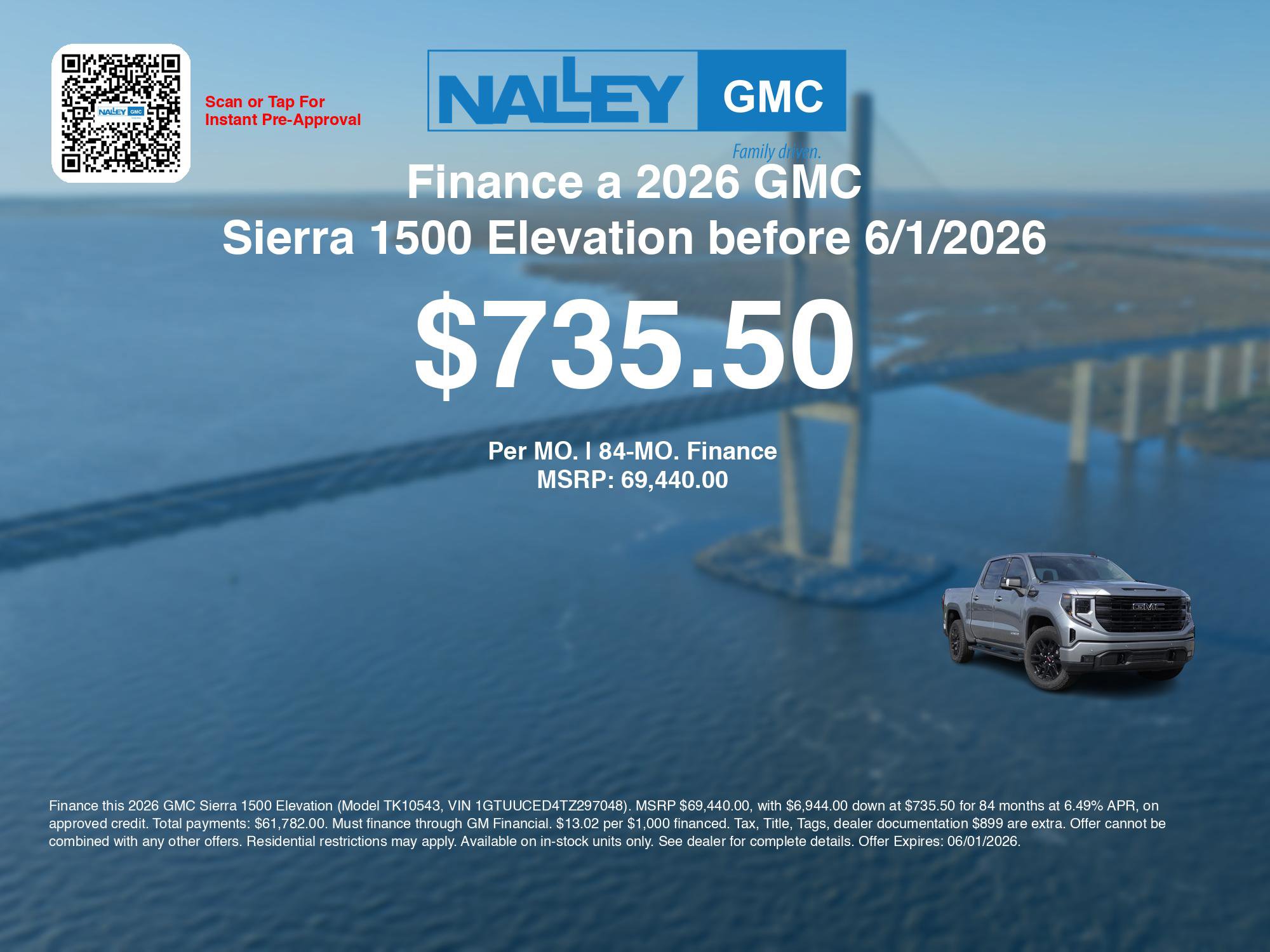 New 2026 GMC Sierra 1500 Elevation w/ Elevation Premium Package AWD/4WD image 7