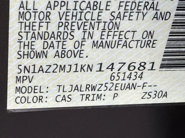 Used 2019 Nissan Murano SL w/ SL Technology Package image 33