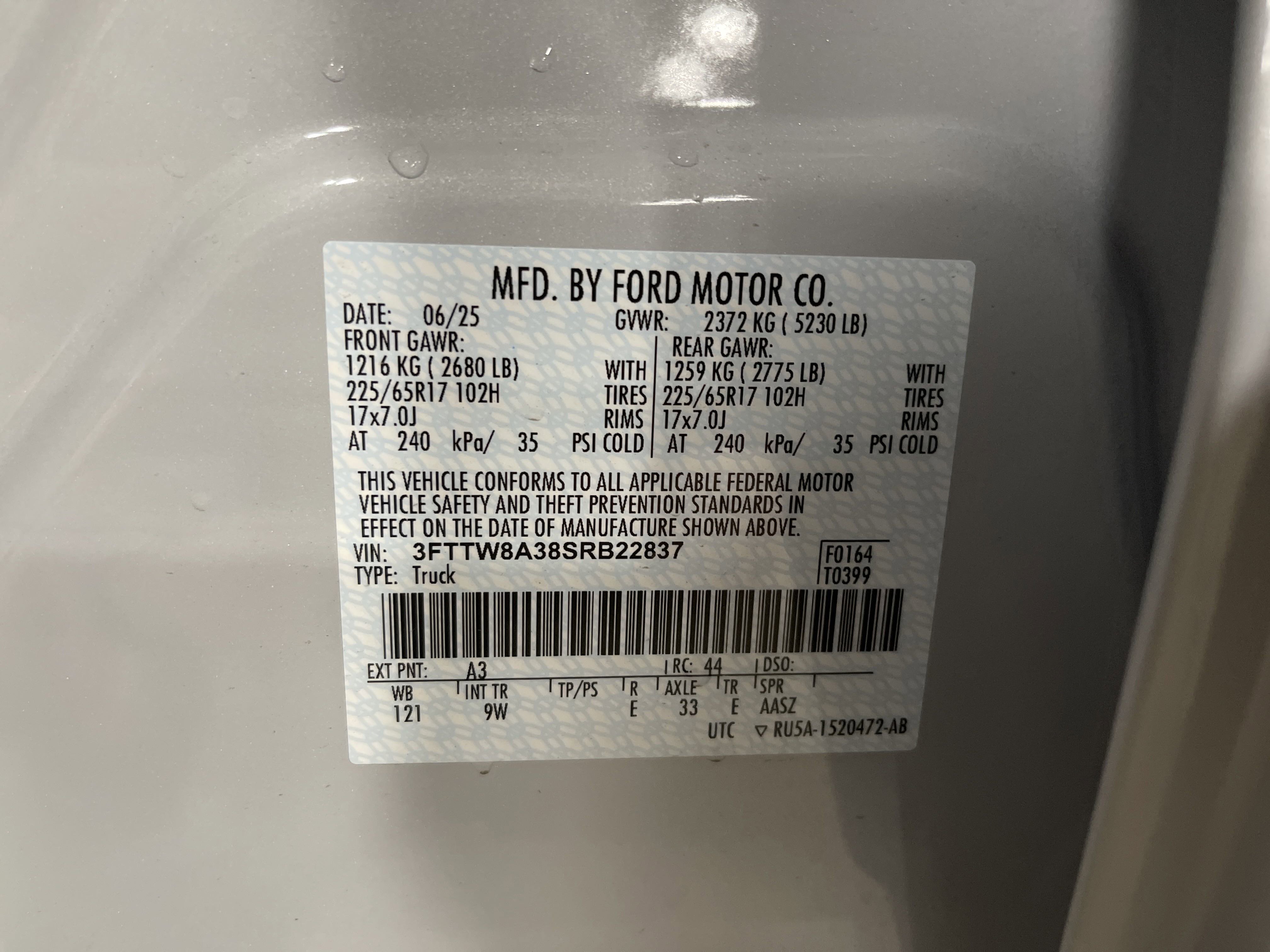 New 2025 Ford Maverick XL image 28