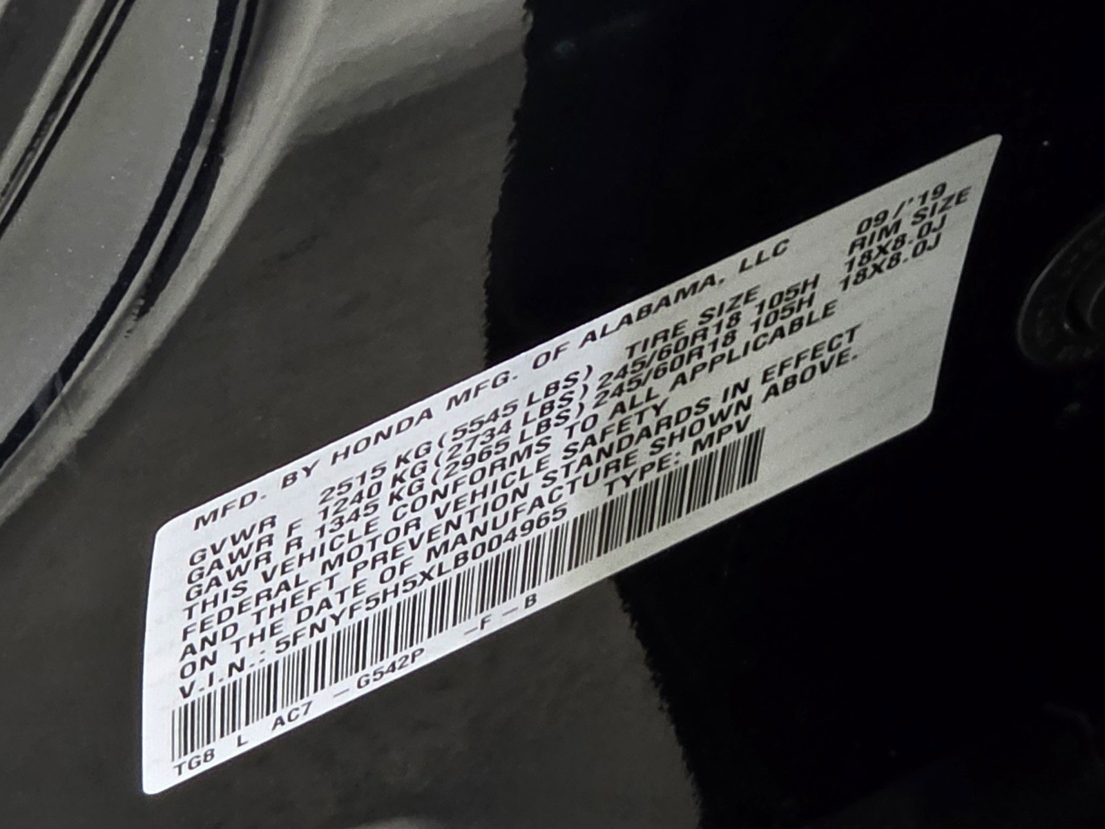 Used 2020 Honda Pilot EX-L image 37