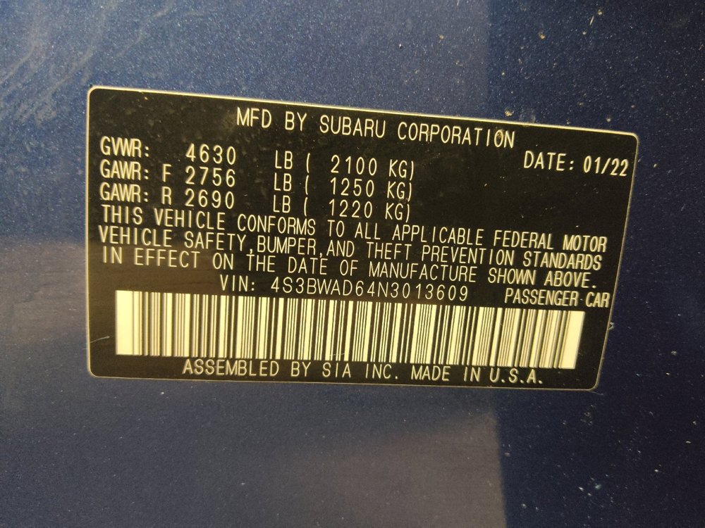 Used 2022 Subaru Legacy Premium image 33