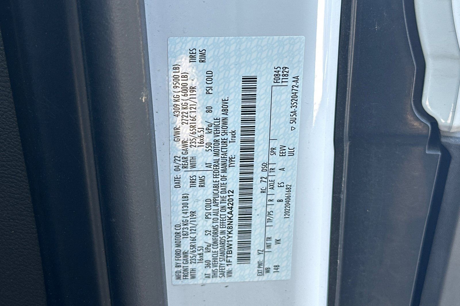 Used 2022 Ford E-Transit Low Roof image 28