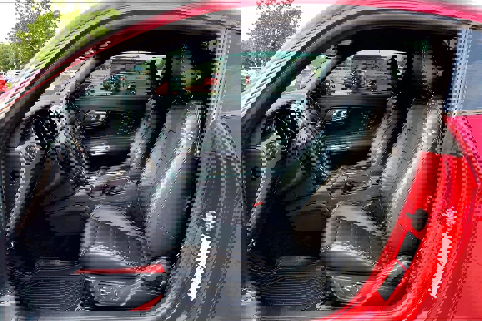 Used 2018 Ford Mustang Premium w/ Wheel & Stripe Package RWD image 7