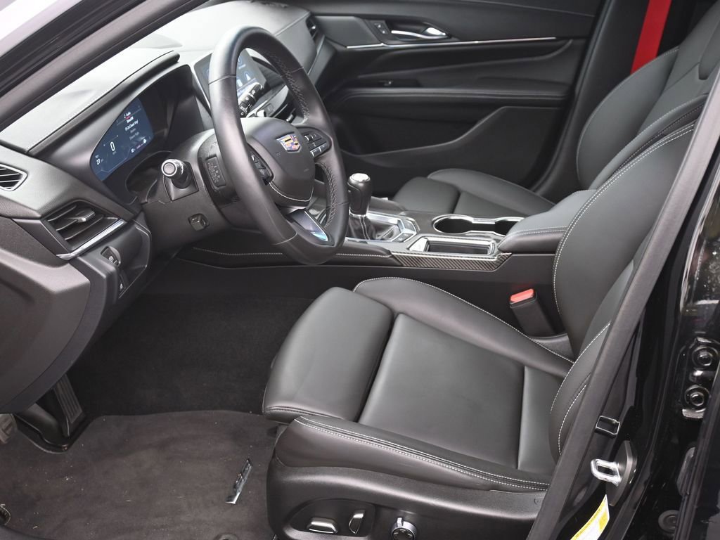 Certified 2024 Cadillac CT4 V Blackwing w/ LPO, Blue Accent Package RWD image 10