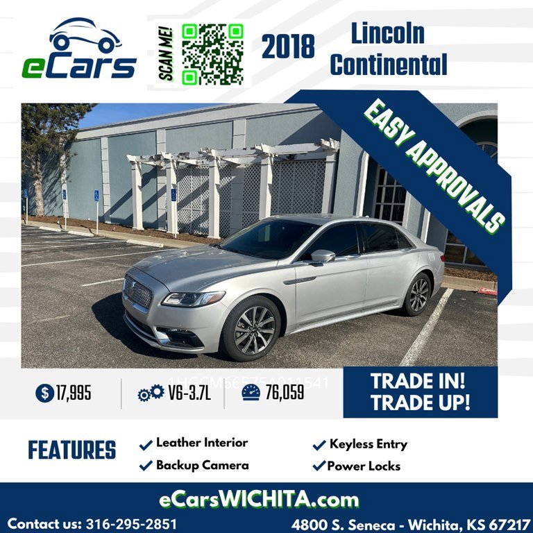 Used 2018 Lincoln Continental Premiere