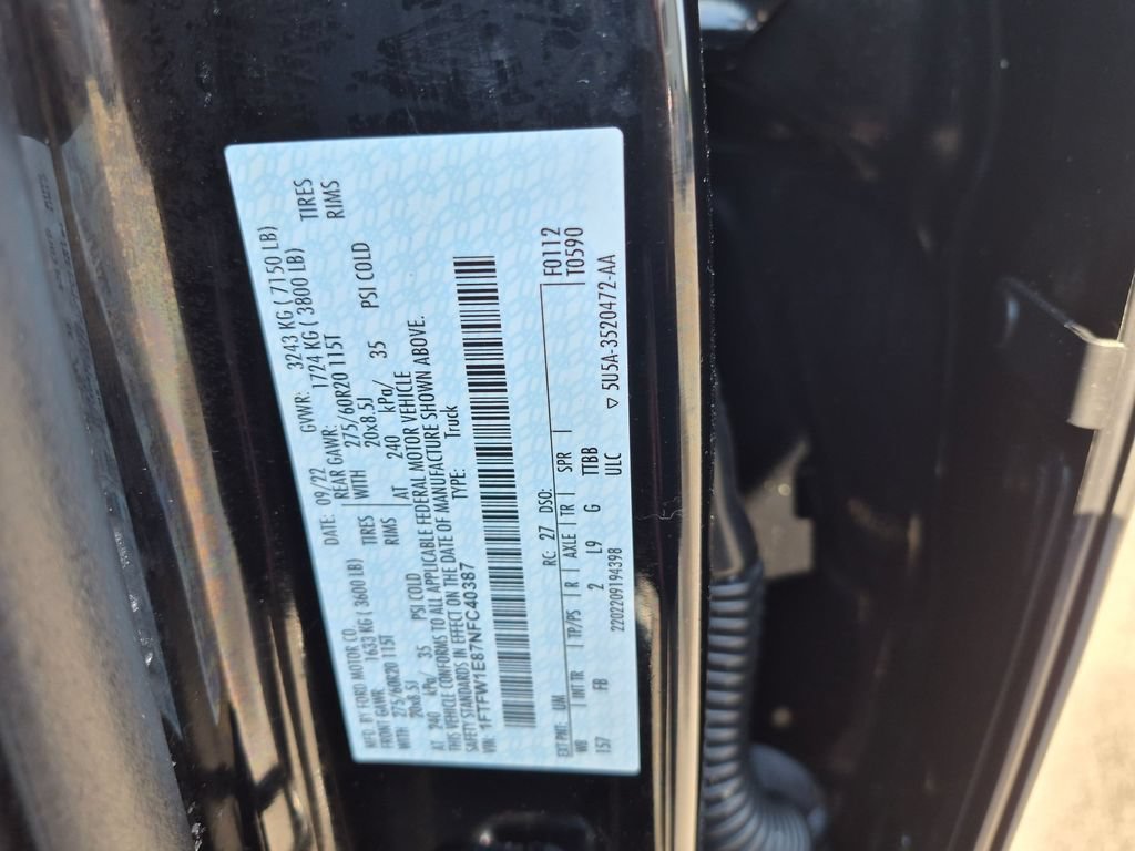 Used 2022 Ford F150 XLT w/ Equipment Group 302A High AWD/4WD image 21