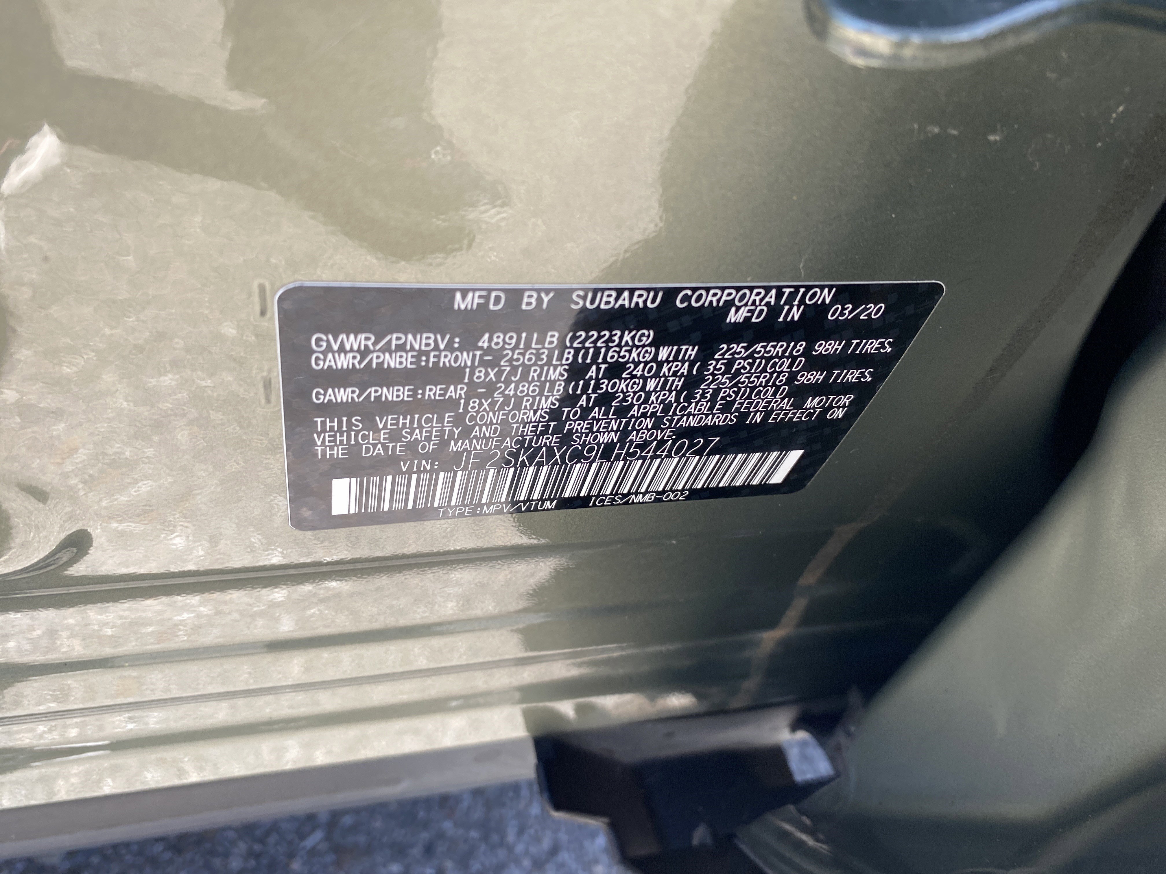 Used 2020 Subaru Forester Touring AWD/4WD image 26