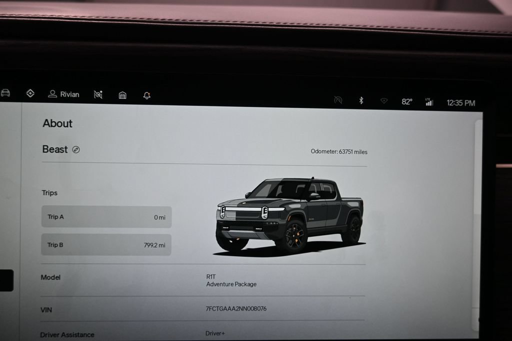 Used 2022 Rivian R1T Adventure AWD/4WD image 18