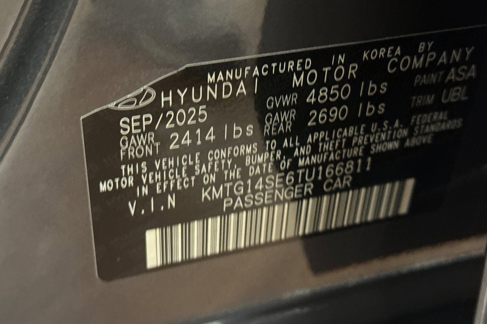 New 2026 Genesis G70 3.3T Prestige RWD image 29
