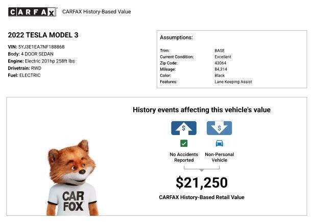 Used 2022 Tesla Model 3 image 16