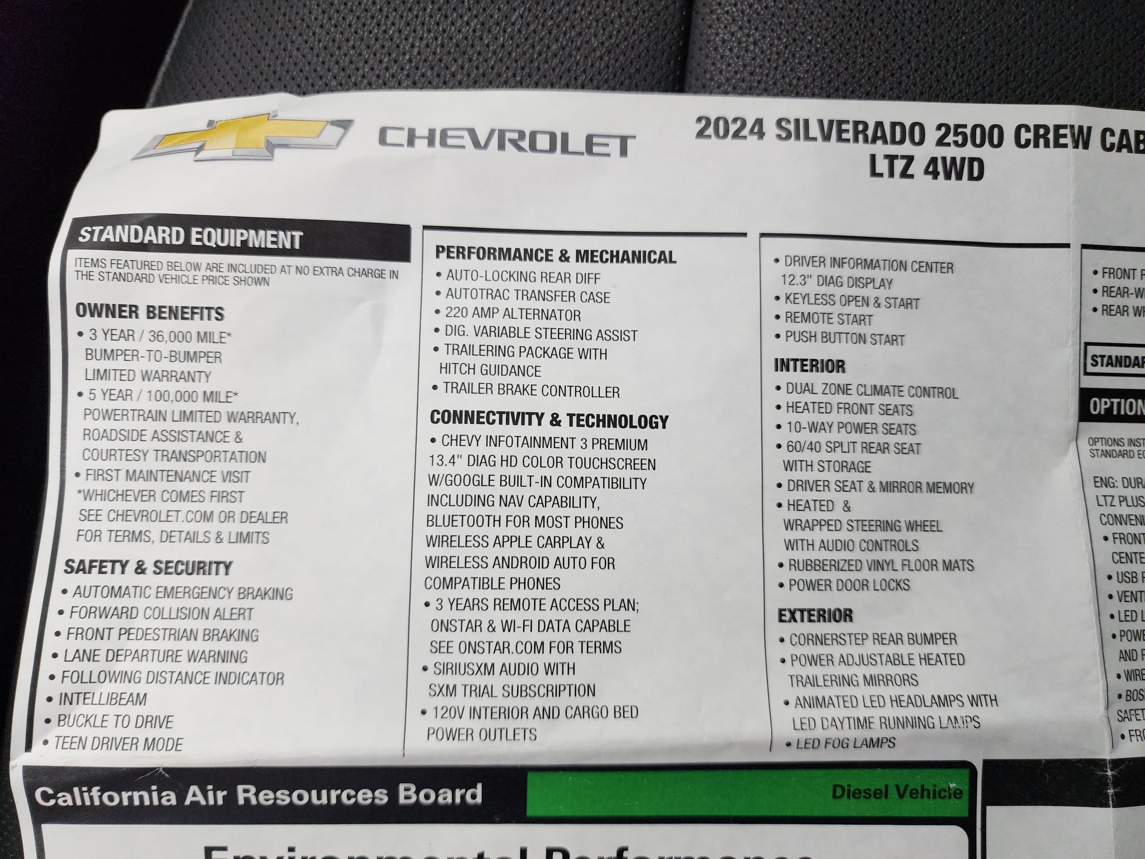 Used 2024 Chevrolet Silverado 2500 LTZ w/ LTZ Plus Package AWD/4WD image 52