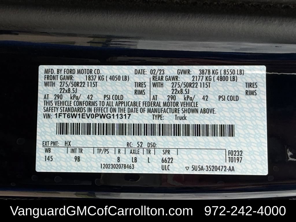 Used 2023 Ford F150 Lightning Platinum AWD/4WD image 38