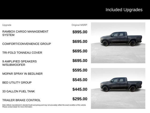 Certified 2022 RAM 1500 Rebel w/ Rebel Level 2 Equipment Group AWD/4WD image 11