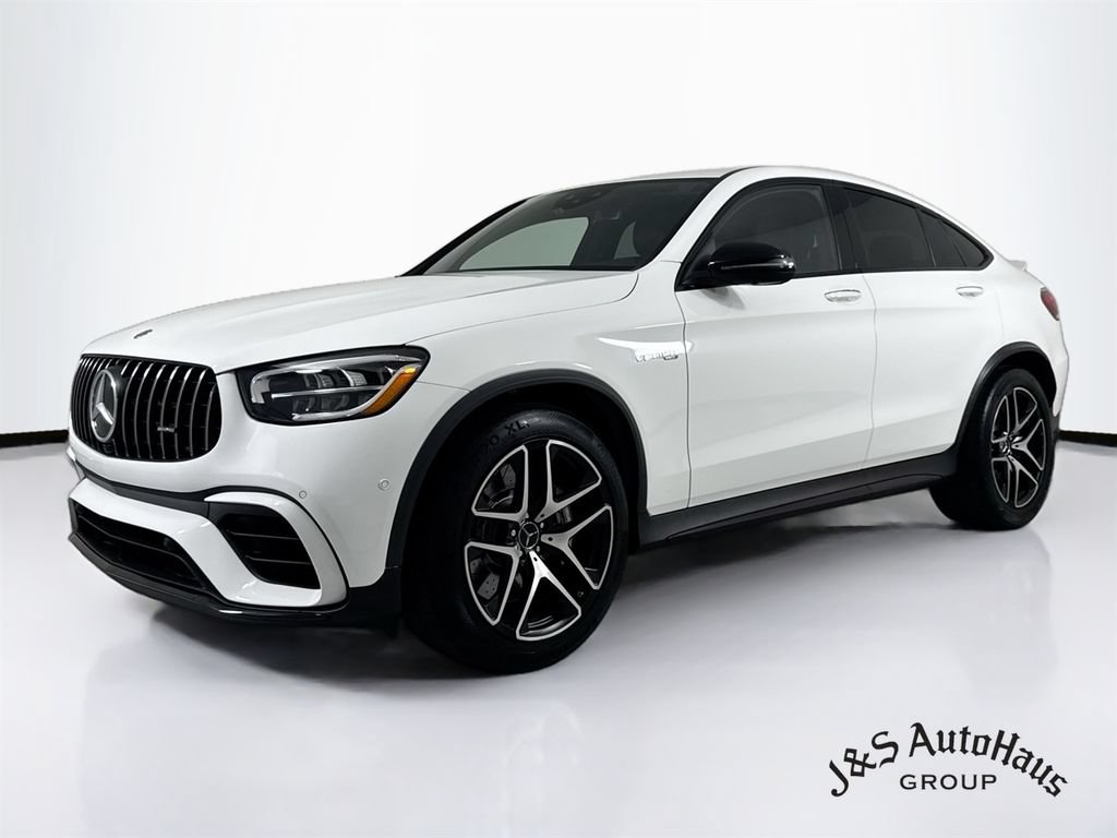 Used 2021 Mercedes-Benz GLC 63 AMG 4MATIC Coupe w/ AMG Night Package image 3