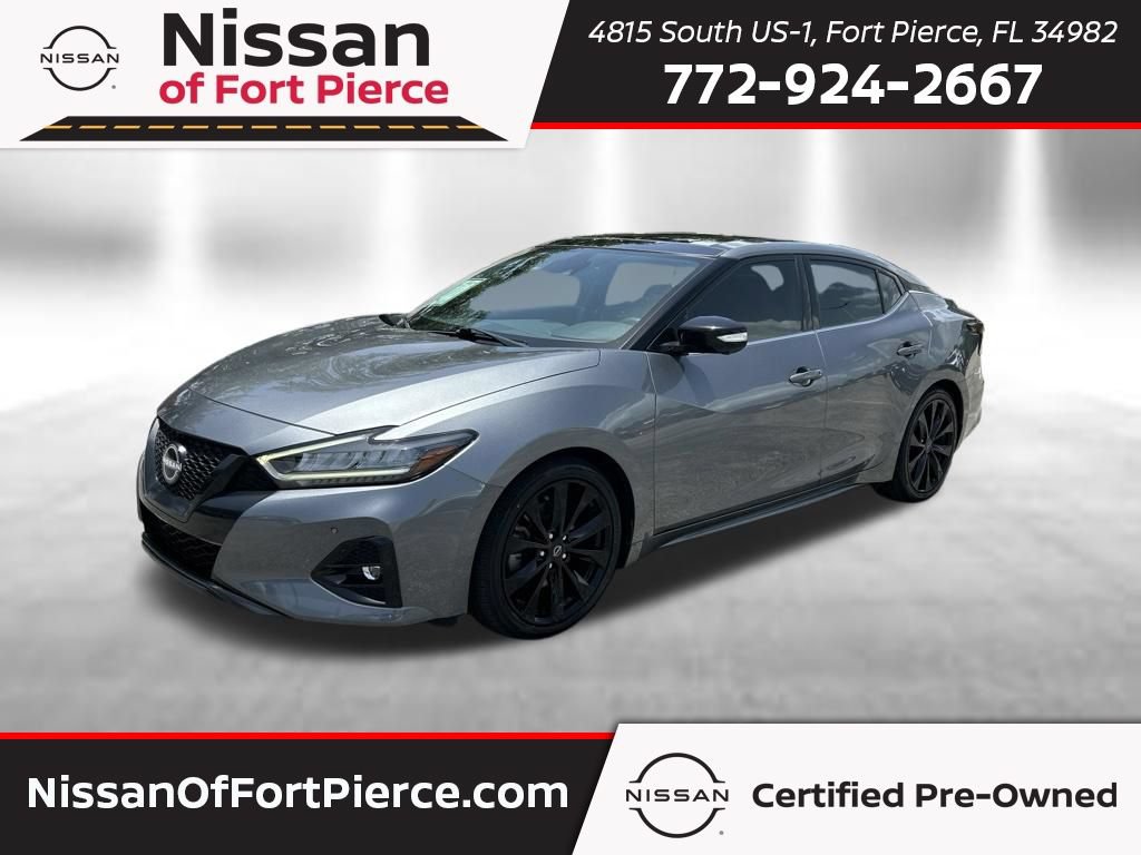 Certified 2023 Nissan Maxima SR w/ Sport Mat Group FWD image 1