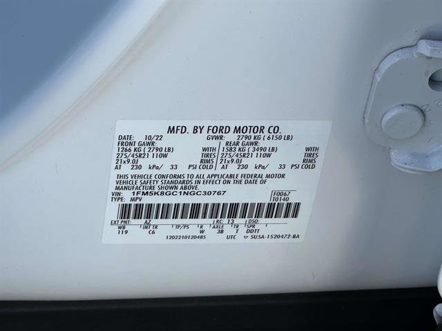 Used 2022 Ford Explorer ST w/ Equipment Group 401A image 13