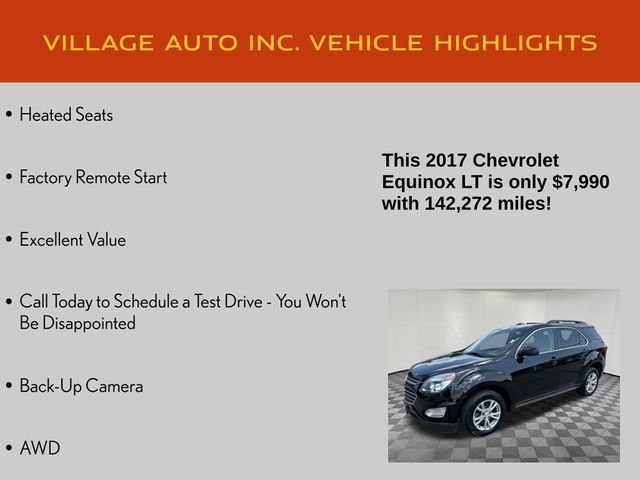 Used 2017 Chevrolet Equinox LT w/ Convenience Package AWD/4WD image 7