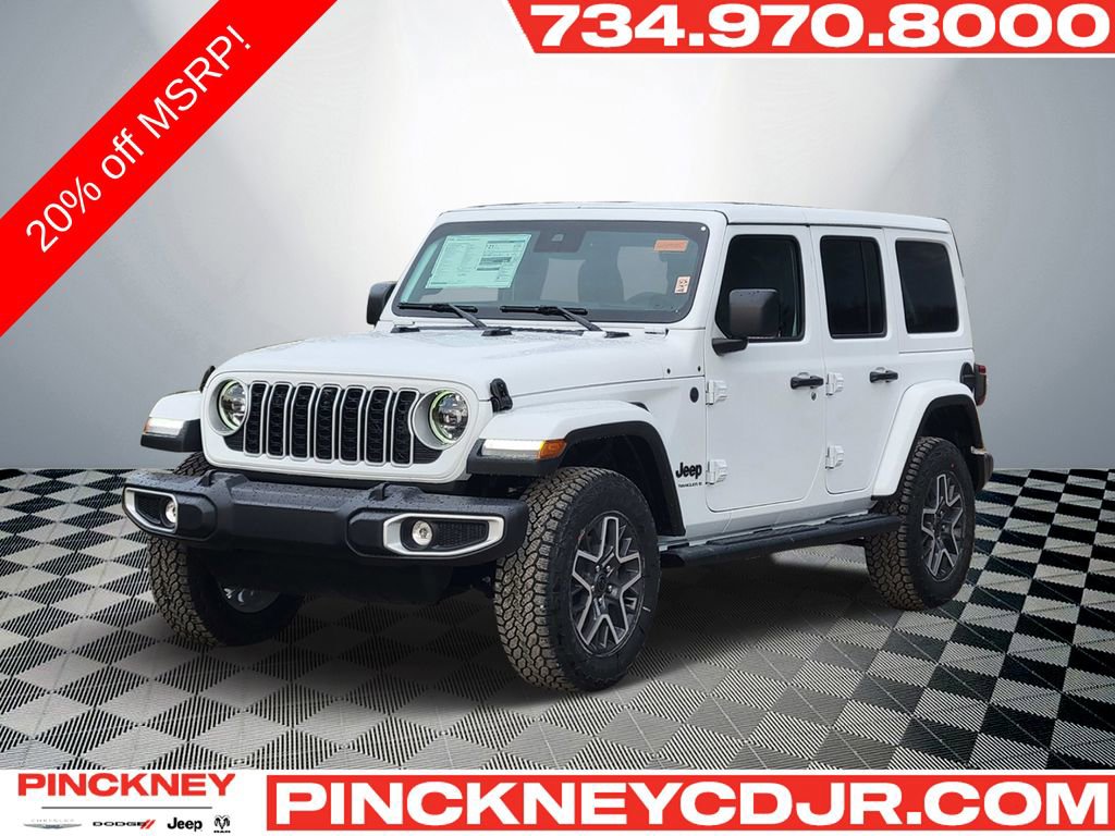 New 2025 Jeep Wrangler Sahara w/ Safety Group