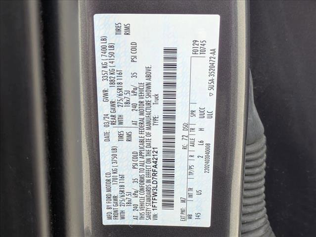 Used 2024 Ford F150 XLT w/ Mobile Office Package AWD/4WD image 25