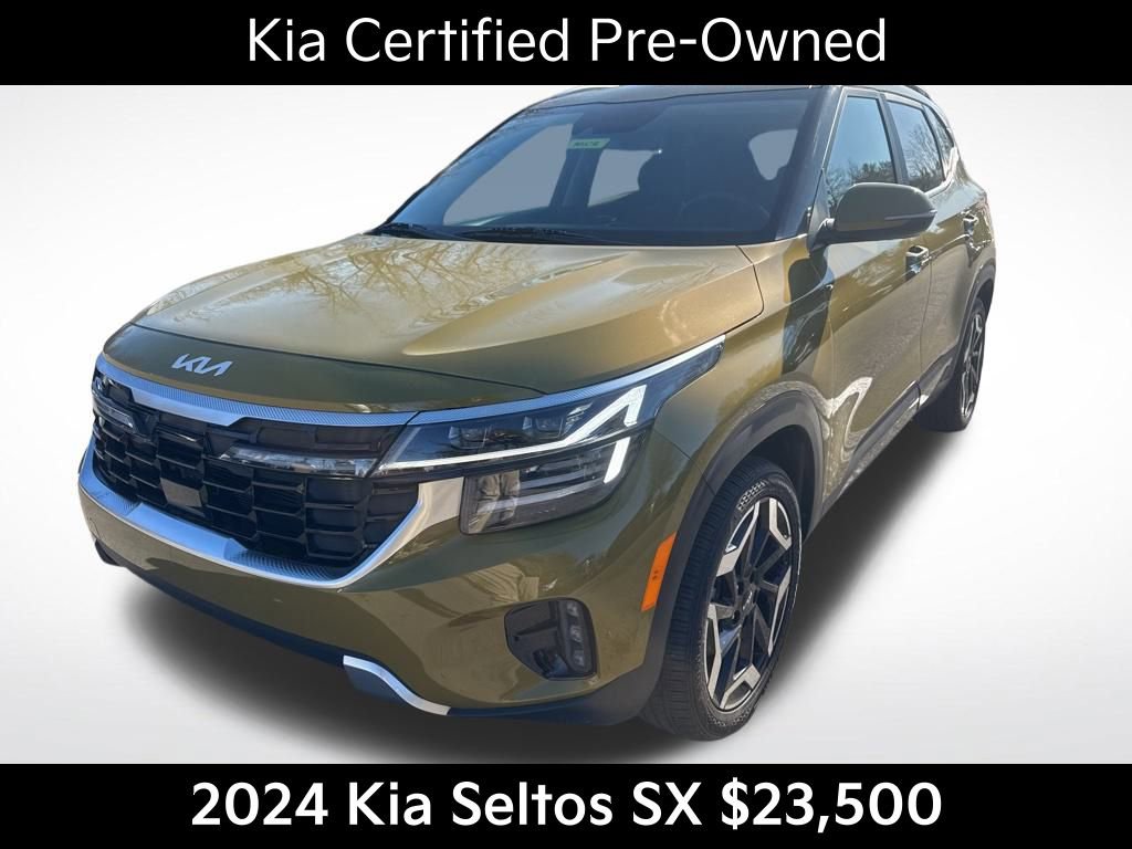 Certified 2024 Kia Seltos SX w/ SX Sunroof Package image 8