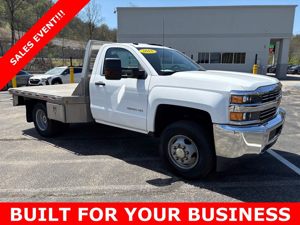 Used 2018 Chevrolet Silverado 3500 W/T w/ WT Convenience Package AWD/4WD image 7