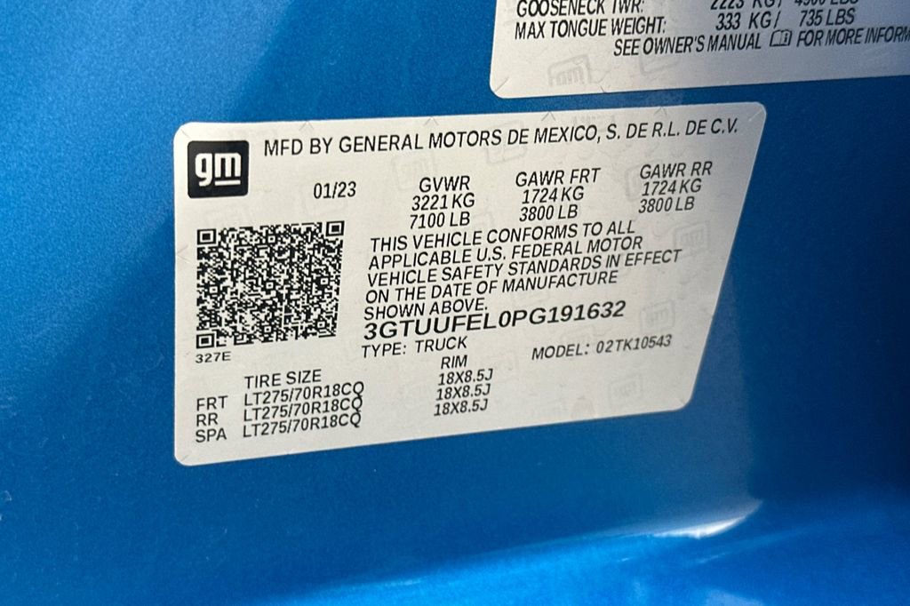 Used 2023 GMC Sierra 1500 AT4X image 30