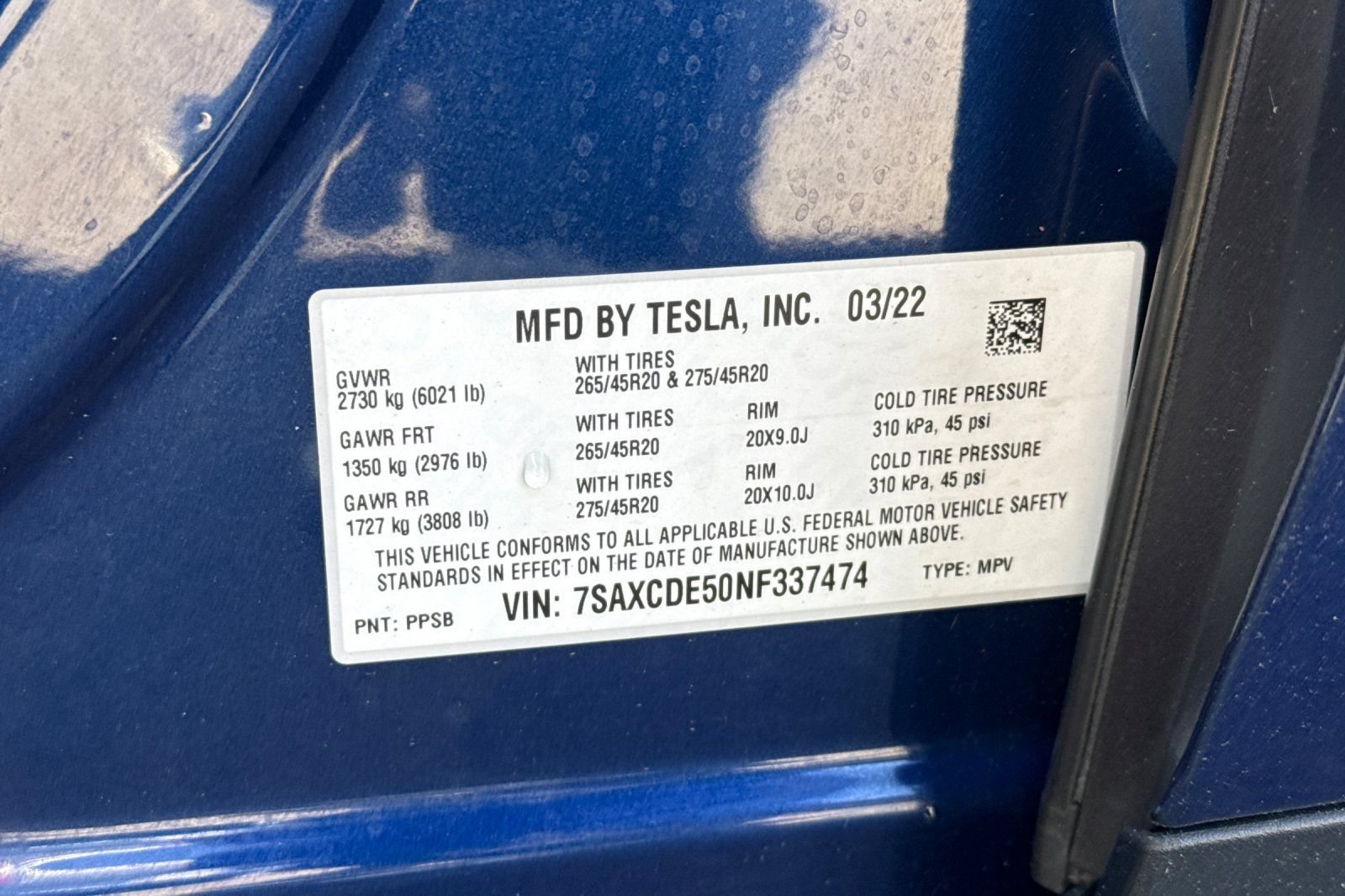 Used 2022 Tesla Model X AWD/4WD image 36