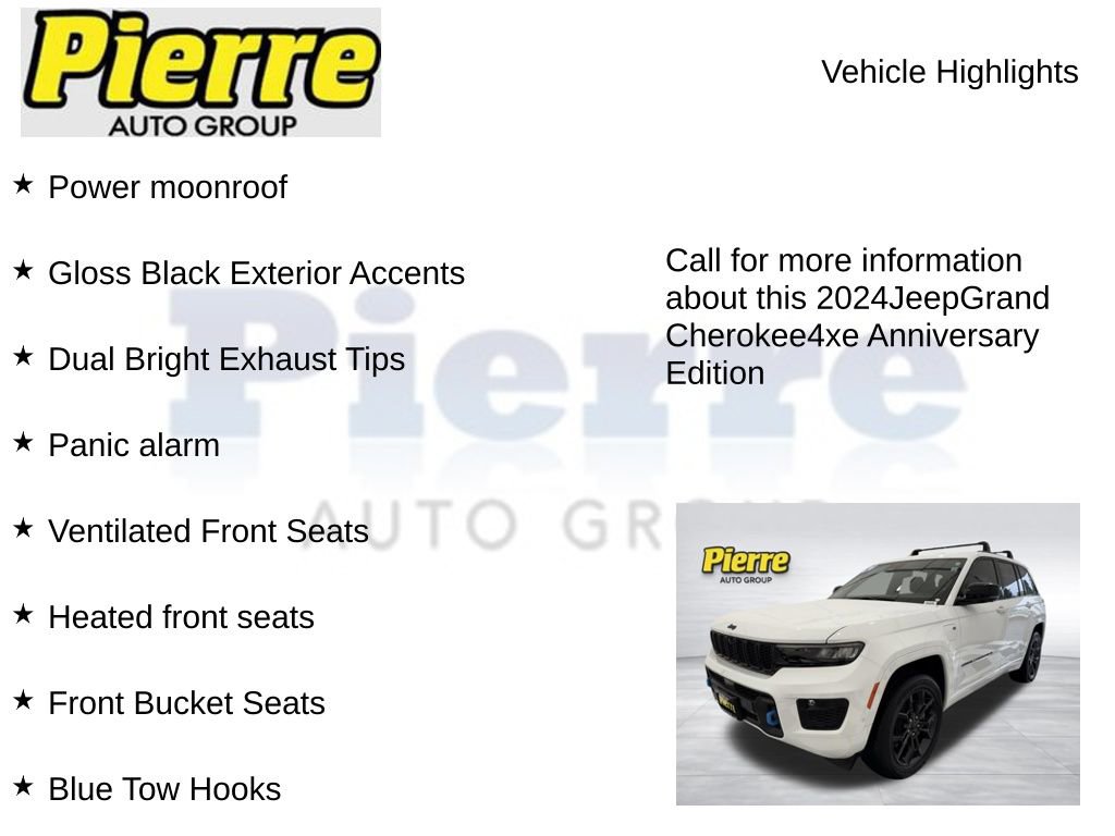 Used 2024 Jeep Grand Cherokee Limited 4xe AWD/4WD image 14