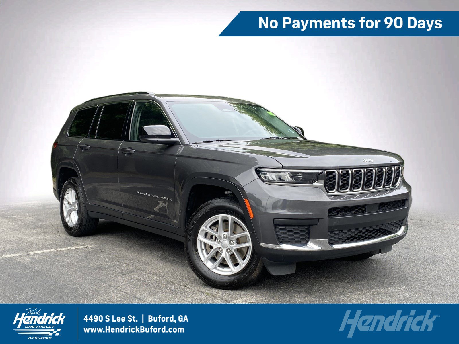 Used 2022 Jeep Grand Cherokee L Laredo w/ Luxury Tech Group I AWD/4WD image 1