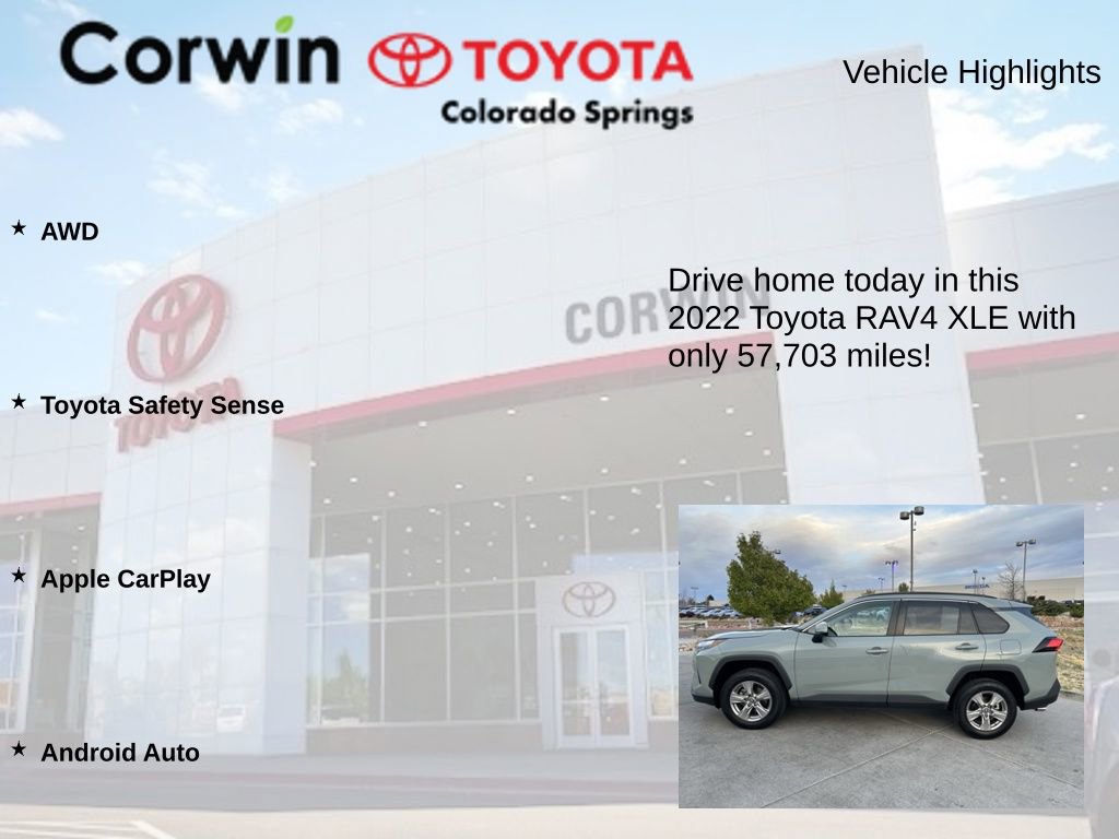 Used 2022 Toyota RAV4 XLE AWD/4WD image 6