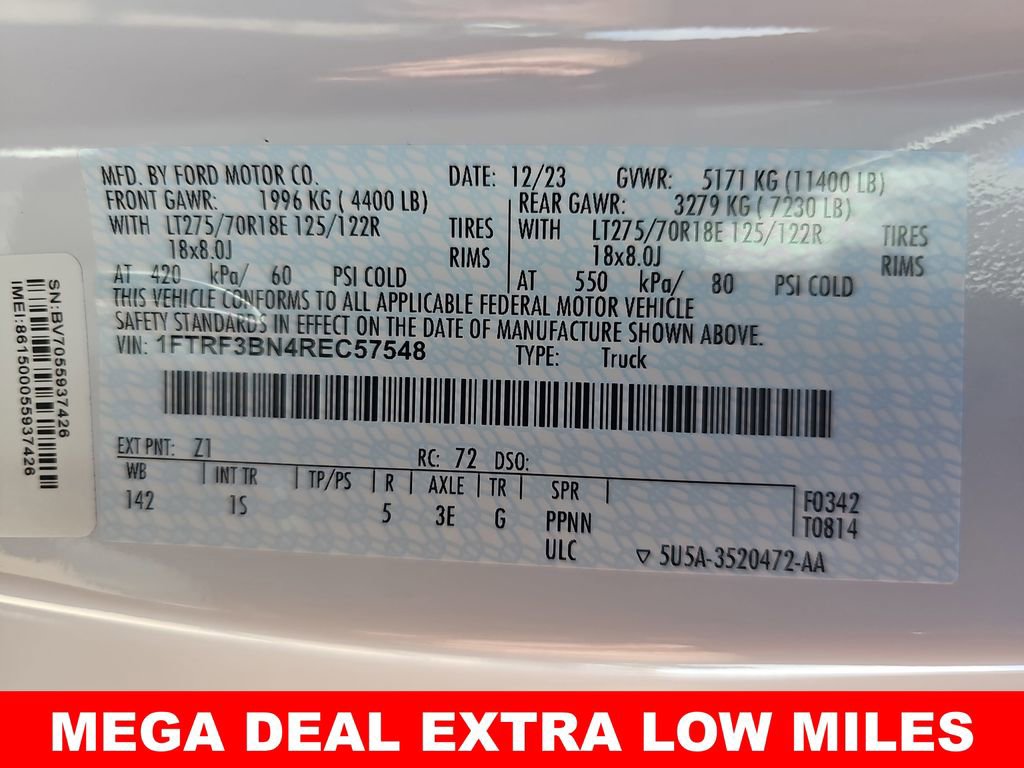 Used 2024 Ford F350 XL w/ STX Appearance Package image 42