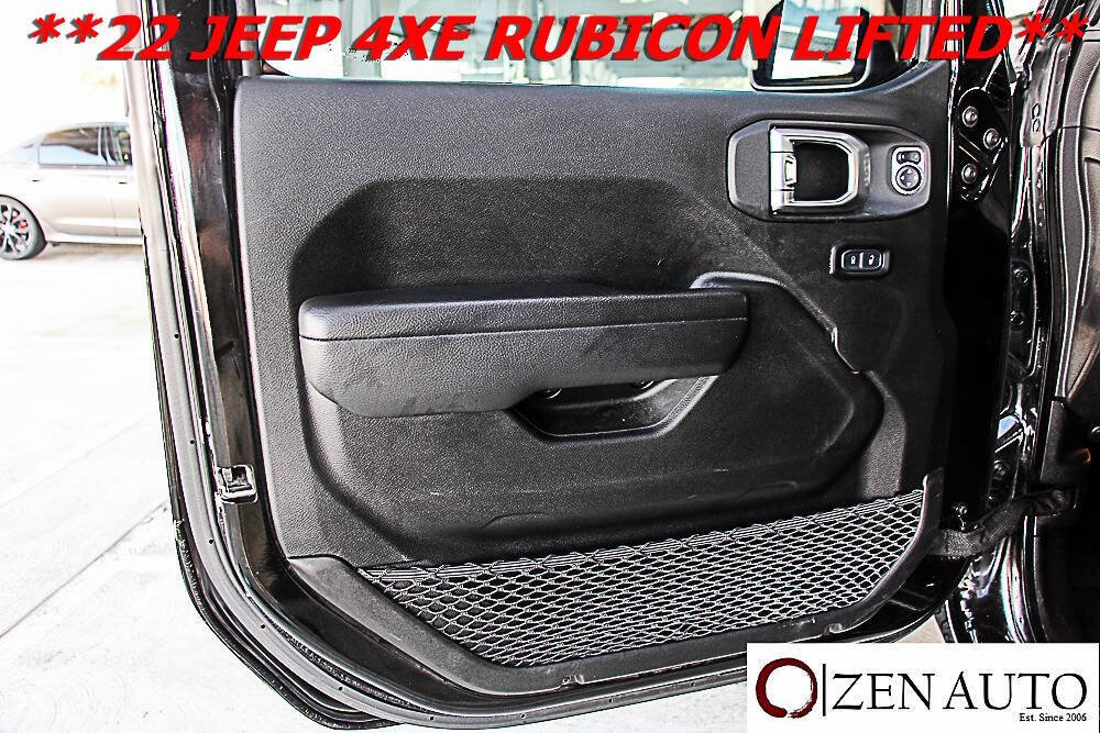 Used 2022 Jeep Wrangler Unlimited Rubicon 4xe w/ Cold Weather Group image 43