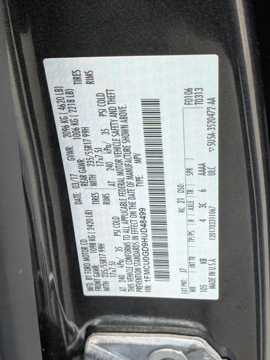 Used 2017 Ford Escape SE FWD image 23