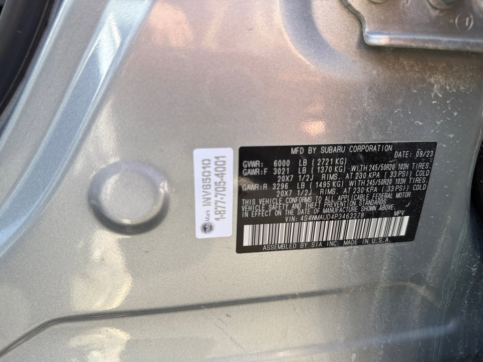 Used 2023 Subaru Ascent Limited w/ Technology Package image 26