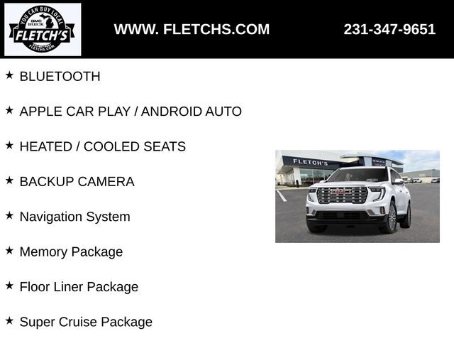 New 2026 GMC Acadia Denali FWD image 2