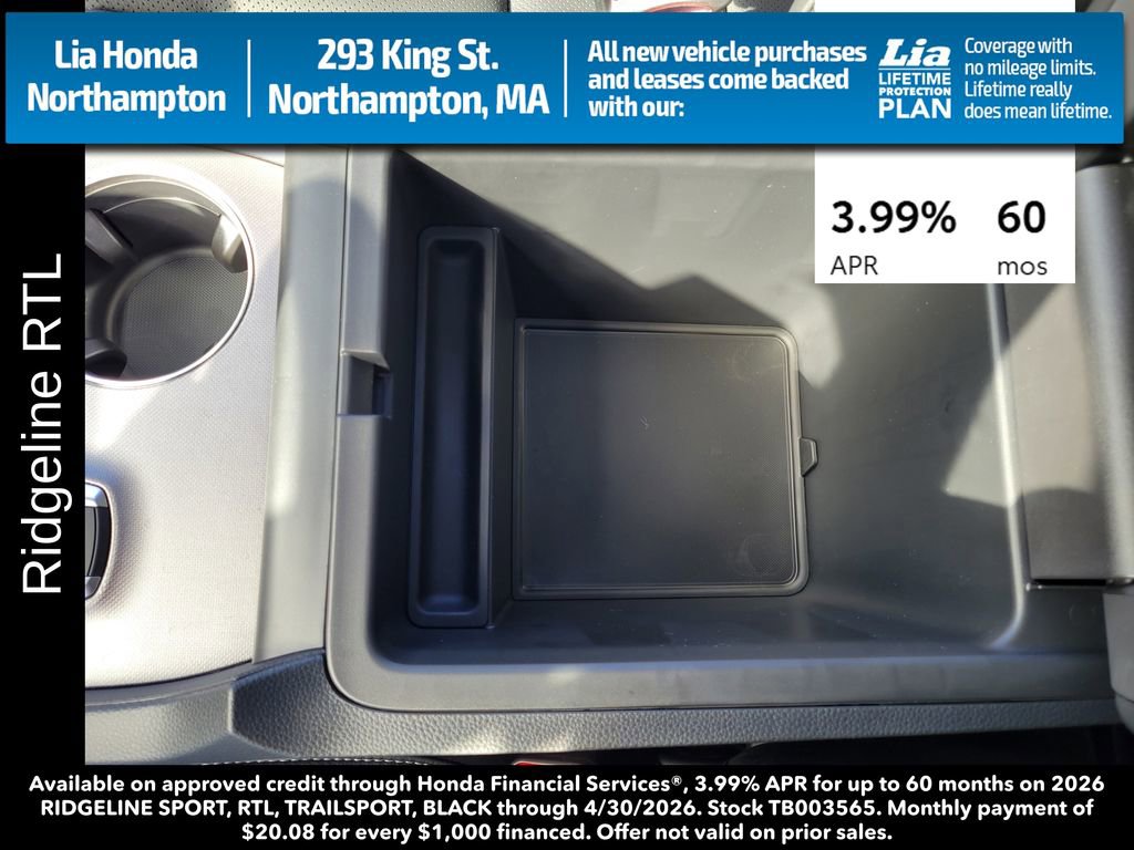 New 2026 Honda Ridgeline RTL image 26