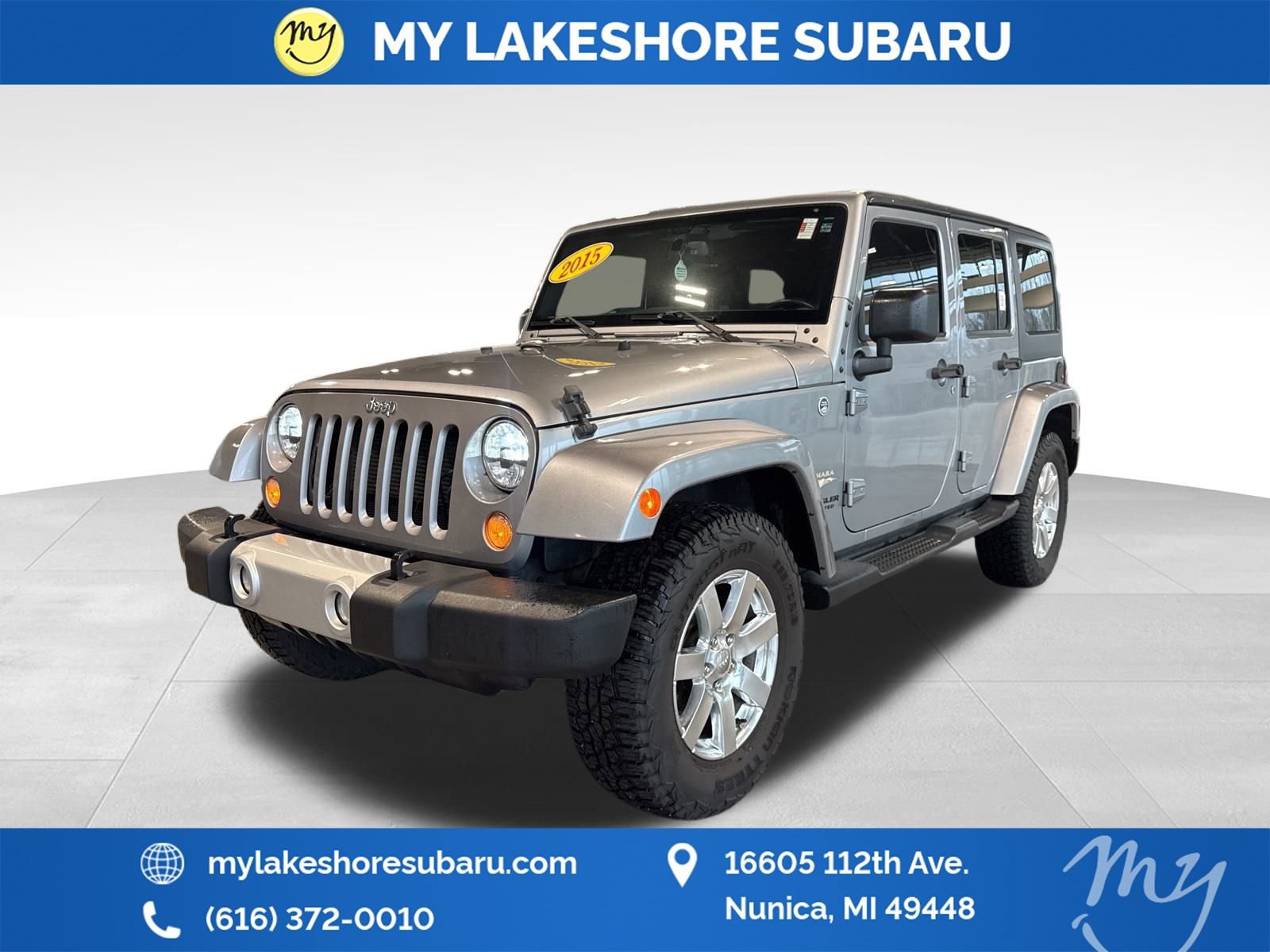 Used 2015 Jeep Wrangler Unlimited Sahara image 3
