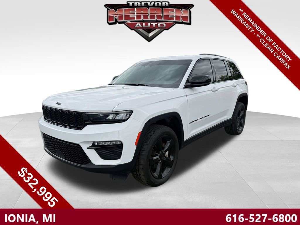 Used 2023 Jeep Grand Cherokee Limited w/ Black Appearance Package AWD/4WD image 1