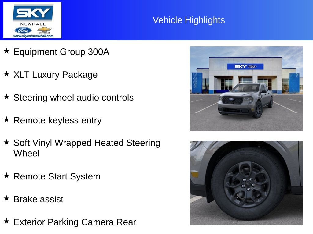 New 2025 Ford Maverick XLT w/ XLT Luxury Package image 12