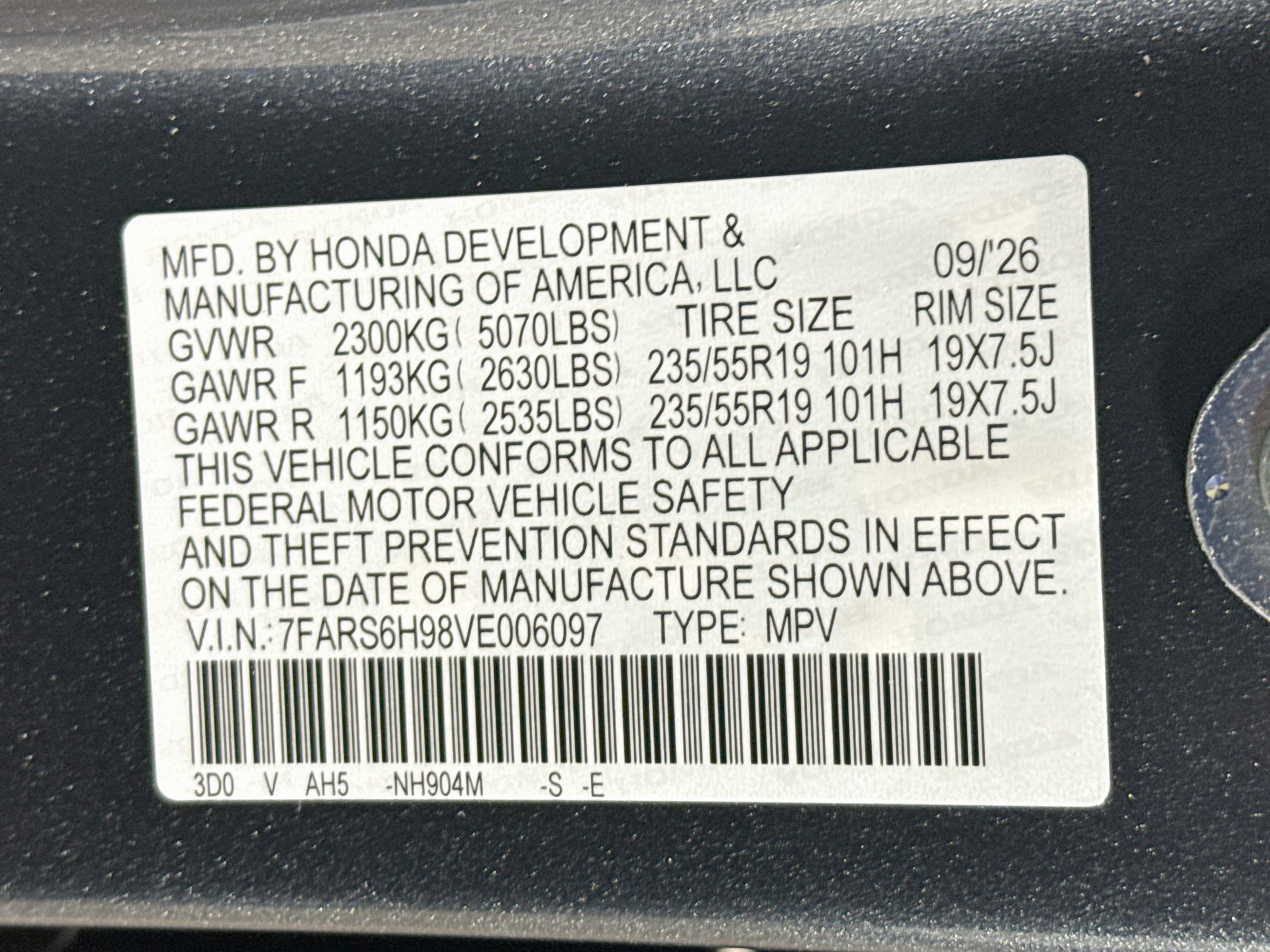 New 2027 Honda CR-V Sport Touring image 39