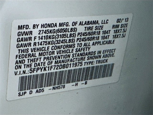 Used 2013 Honda Ridgeline Sport image 30